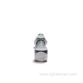 Stainless steel bolt and nut
